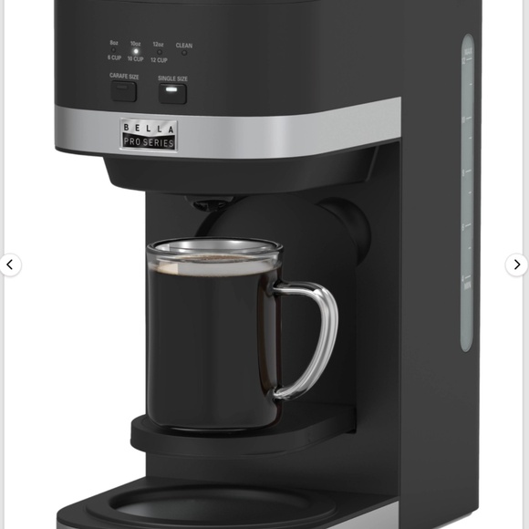 PRO SERIES COFFEE MAKER COMBO: 3-Single Serve Sizes (8-10-12 oz) & Up to 12 Cups - Picture 3 of 8
